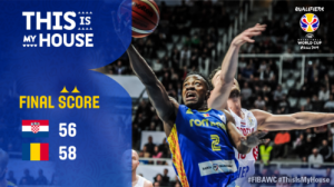 CM Baschet (m), preliminarii: Romania, victorie dramatica in fata Croatiei (scor 58-56) - TeamBall