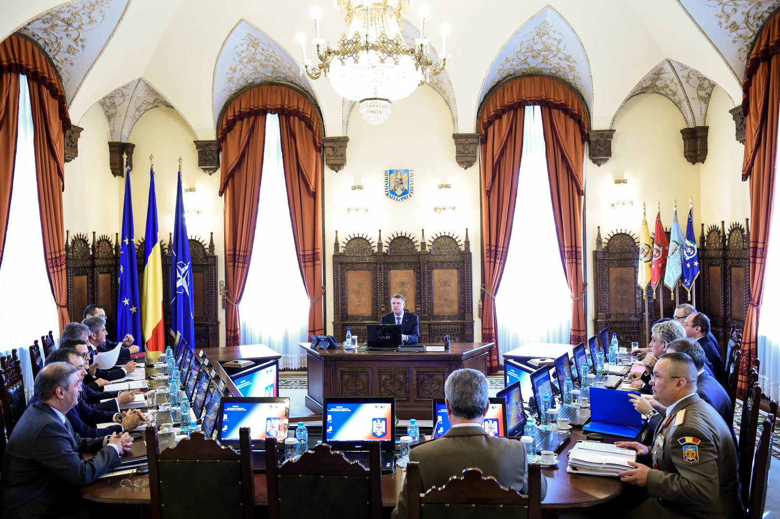 Ședință CSAT, în urma deciziei CCR privind interceptările