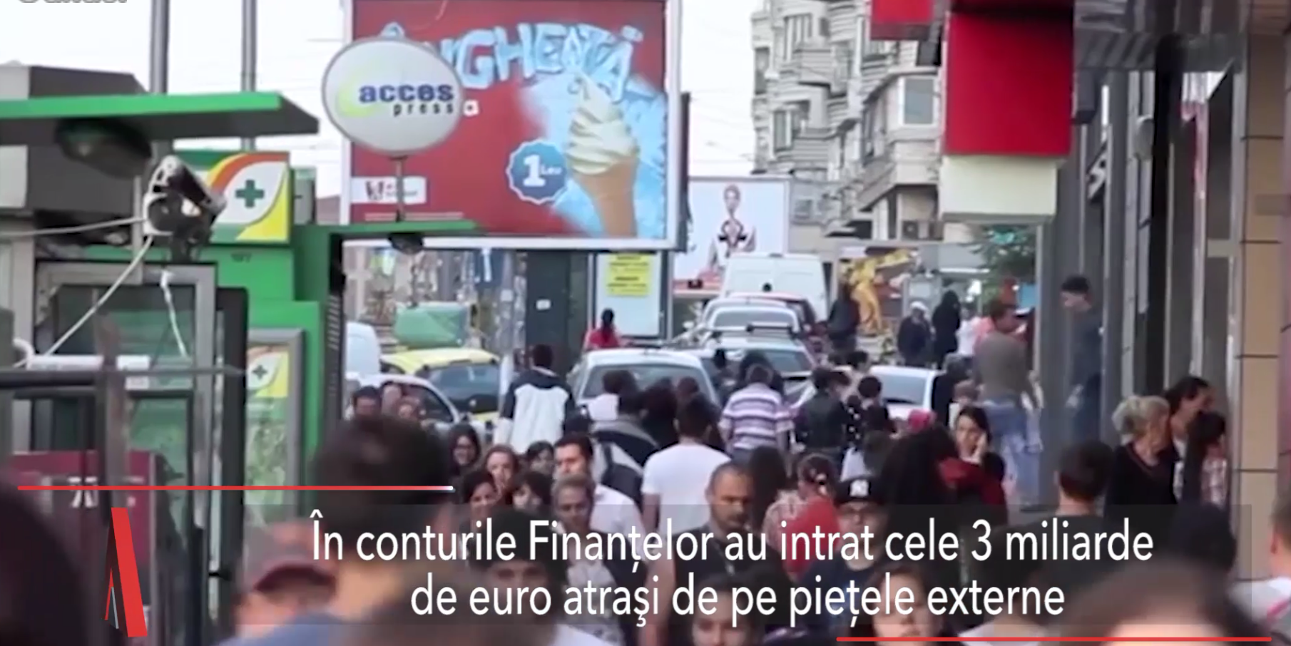 În conturile Ministerului Finanţelor Publice au intrat 3 miliarde de euro, bani atraşi de pe pieţele externe