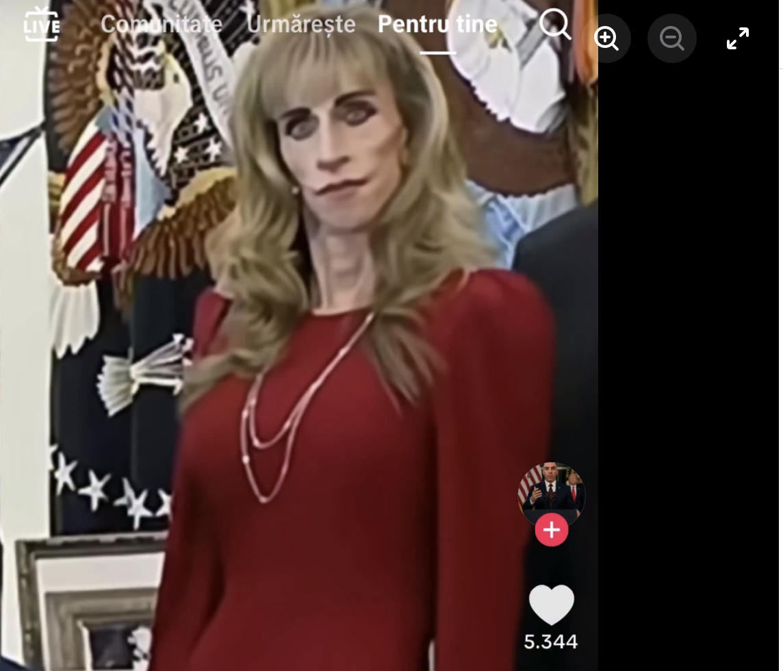 Şoc, şoc, şoc! Apariție la Casa Albă în fața lui Donald Trump - soția 