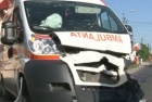 Accident cu ambulanța în Dâmbovița, trei pacienți au fost răniți