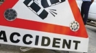 Accident cu trei tiruri pe autostrada A1 Deva-Sebeş