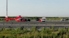 Accident grav pe Autostrada Soarelui! A fost nevoie de intervenția elicopterului SMURD