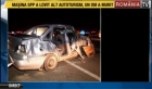 Accident rutier grav. O maşină a SPP a fost implicată într-un accident mortal. Şi angajatul SPP este rănit