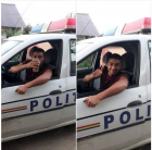 Anchetă internă la IPJ Teleorman, după ce un tânăr s-a pozat bând bere în maşina Poliţiei 
