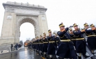 Antrenament general la Arcul de Triumf pentru Parada militara