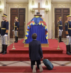Anunţul făcut de Familia Regală cu privire la liceanu care a înghenuncheat în faţa catafalcului Regelui Mihai I la Sala Tronului