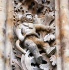 Astronaut antic?! Mister elucidat pentru o frescă neobișnuită de pe frizele unei biserici din anii 1500
