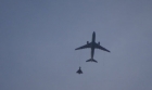 Avion care a decolat din România, interceptat deasupra Mării Nordului de două avione de luptă
