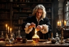 Ce-a facut Isaac Newton după ce a descoperit mai toate legile fundamentale? 