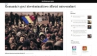 Ce scrie Washington Post despre protestele din România