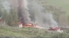 Cinci morți după o explozie urmată de incendiu la o fabrică de artificii