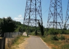 Cu stâlpul de 400kV călare peste strada Morii

