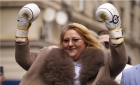 Diana Șoșoacă ironizează ambițiile lui George Simion: "Mai multe șanse am eu să fiu din nou 90-60-90, decât să ajungă el președinte"