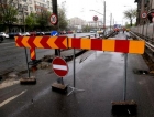 Firea frizeaza nesimtirea! Podul Grant este inca in renovare dupa jumatate de an iar circulatia ingreunata pe una din cele mai importante rute din Capitala