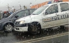 Focuri de armă trase de poliţişti pentru a prinde un şofer care a refuzat să oprească la semnal