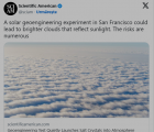 Geoinginerie financiară: trilioane de aerosoli vor fi pulverizati din avion împotriva încălzirii globale

