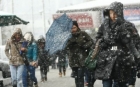 Iarna se instaleaza treptat. Meteorologii anunta lapovita si ninsori
