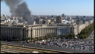 Incendiu masiv în București, în apropiere de Piața Constituției