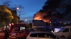 Incendiu puternic la un cămin de bătrâni din Capitală