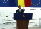 Iohannis si-a tinut discursul de Ziua Marinei - Unui militar i s-a facut rau, dar presedintele nu s-a intrerupt