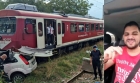 Manelist lovit de tren in timp ce se filma si transmitea live. El a murit pe loc, iar iubita sa care se afla la volan e in stare grava la spital