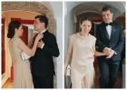 Nicușor Dan, surprins la o nuntă cu ștaif. Cu cine a ieșit pe ringul de dans președintele României
