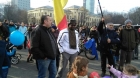 Noi proteste de stradă în Piaţa Victoriei: 'Ne-am săturat cât ne-aţi FURAT' 