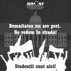 Studentii anunta ca se alatura protestelor fata de modificarea legilor justitiei: Declaram tara furata! Diseara, ne vedem in strada!