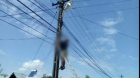 Tragedie în Teleorman. Un bărbat a murit încercând să schimbe un bec la un stâlp de iluminat