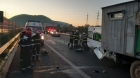 Tragedie pe A1. O mamă a murit, copiii și soțul, în stare gravă la spital