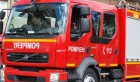 Un autobuz cu 17 calatori a luat foc in judetul Bihor. La fata locului au intervenit pompierii
