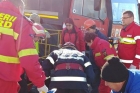 Un bărbat a fost salvat de pompieri la Constanţa, după ce a căzut într-o gaură de canal