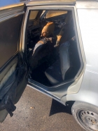 Un bărbat și-a dat foc la mașină, în fața sediului Serviciului Rutier Constanța. De ce a recurs la un asemenea gest