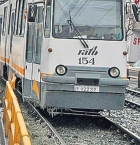 Un tramvai de pe linia 41 a deraiat miercuri seară la Podul Ciurel, din București