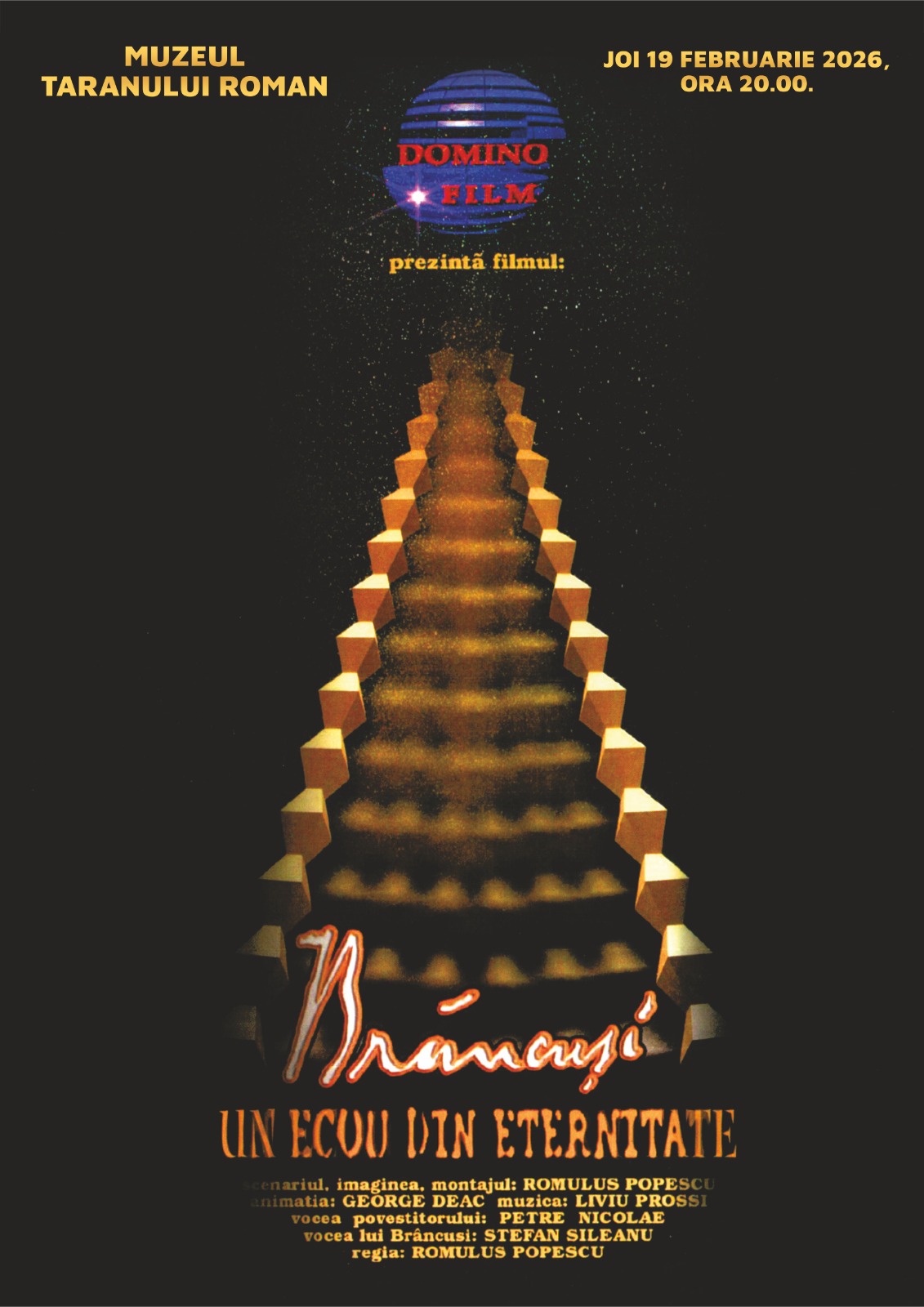 150 de ani de la nașterea lui Constantin Brâncuși, marcați printr-un film-eveniment la Muzeul Țăranului Român

