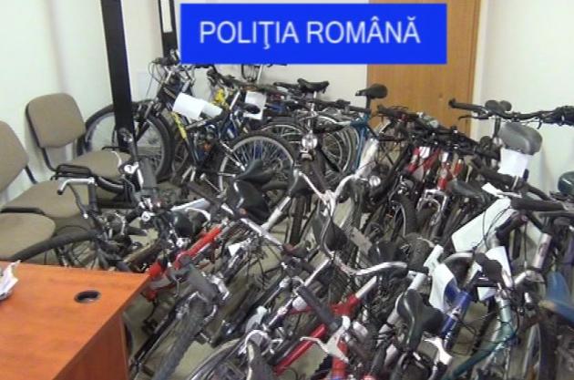 21 DE BICICLETE FURATE, RECUPERATE DE POLIŢIŞTI