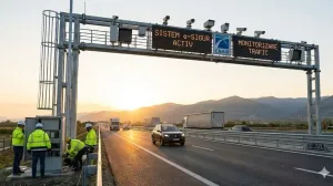 Adio șoferi șmecheri și dat la o parte cu flash-uri: 400 de camere radar pe autostrăzi. Când vor fi funcționale și cat de mari vor fi amenzile pentru 