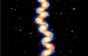 ADN-ul Universului:  James Webb a dezvăluit o structură cosmică gigantică - un lanț de galaxii care se întinde pe mai mult de 13 milioane de ani-lumină