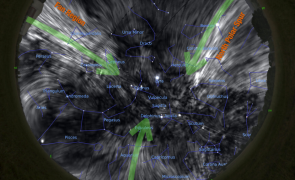 Astronomii au identificat în premieră zgomotul de fond emis de vârtejul de găuri negre gigantice