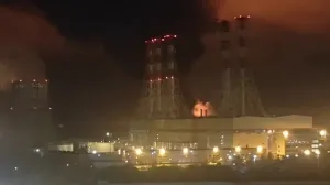 Atac masiv al Ucrainei asupra orașului natal al lui Vladimir Putin: Terminal petrolier în flăcări, un centru de date și un pod lovite de drone
