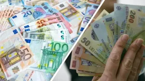Bloomberg dezvăluie că România a cheltuit peste 1 miliard de euro pentru stabilizarea monedei în luna martie
