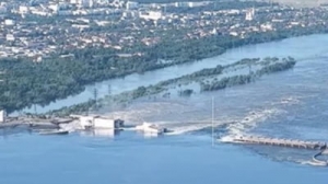 Cât de mare e riscul transmiterii unor boli sau al contaminării chimice în urma distrugerii barajului Kahovka din Ucraina. Anunțul autorităților sanitare de la București