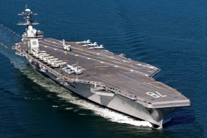 Cel mai mare portavion american din lume a dispărut, în drum spre Rusia