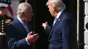 Cititorarea pe buze Nicola Hickling dezvăluie ce și-au spus Donald Trump și Regele Charles: 