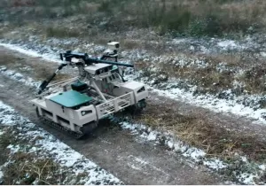 Cum a ținut un robot al armatei ucrainene linia frontului 45 de zile. Funcționarea mașinii de luptă, posibilă printr-o logistică atent pusă la punct
