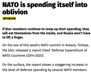 Daily Telegraph: NATO nu a reușit să creeze o armată capabilă să țină piept Rusiei
