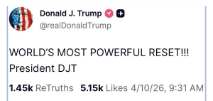 Enigmatica despre Resetare Mondială: Donald Trump declanșează un val de speculații globale și aruncă-n aer piețele internaționale și alianțele militare