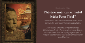 Erezia americană: trebuie să-l ardem pe Peter Thiel?