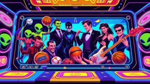 Extratereștri, vampiri, sportivi și muzicieni: mixul spectaculos de personaje din lumea sloturilor online